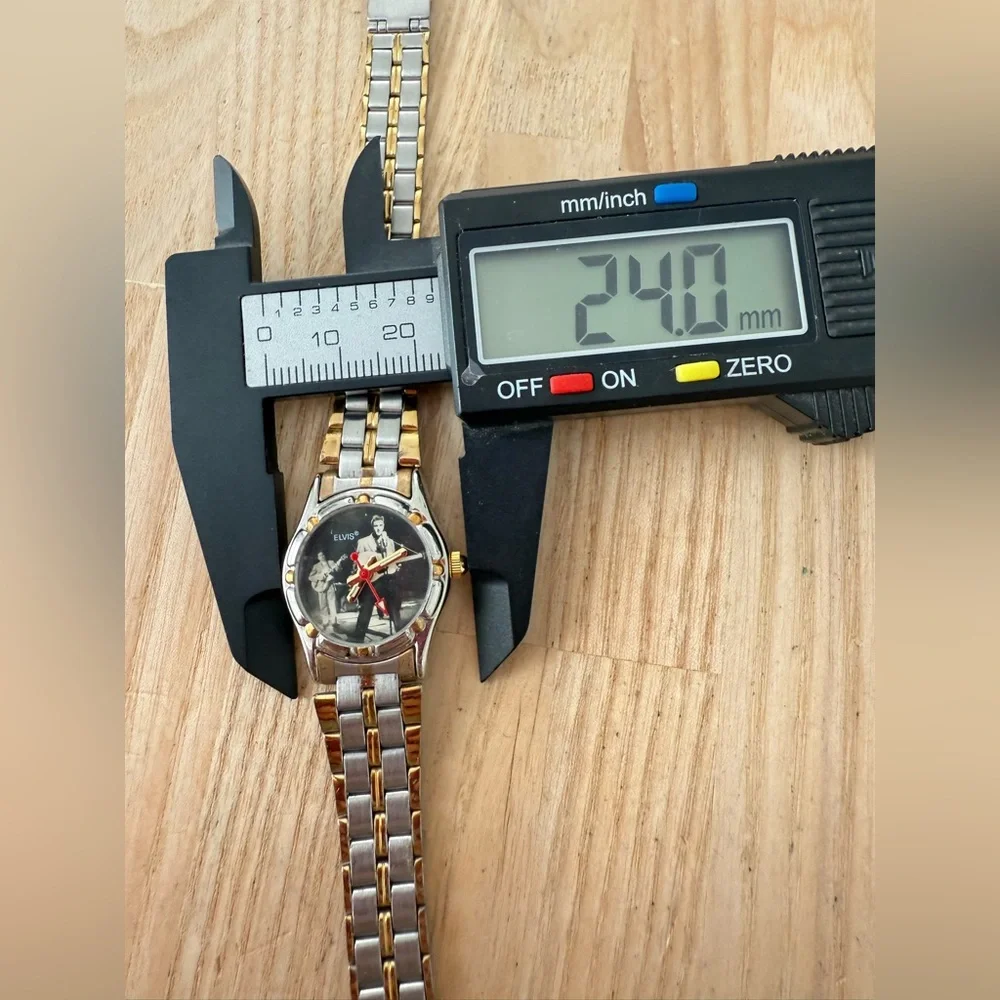 Elvis Presley two tone ladies watch NEW BATTERY